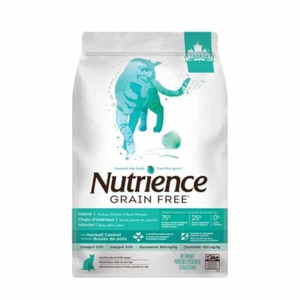 nutrience gato libre de granos